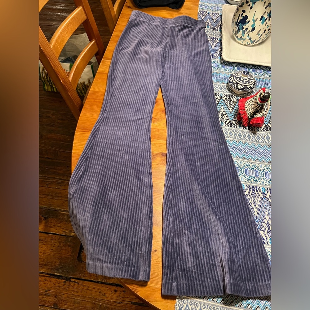 Aerie flare velour pants